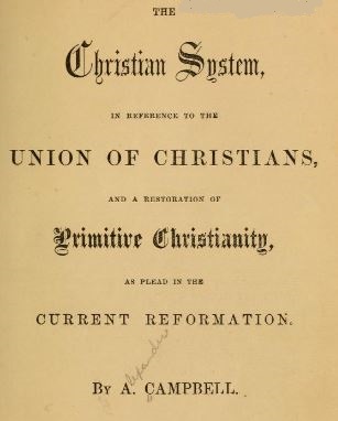 The Christian System x